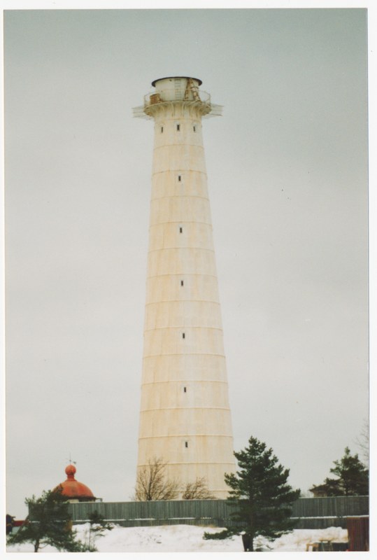 Замена лантерны на маяке Тахкуна
