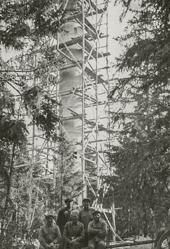 Строительство маяка Юминда