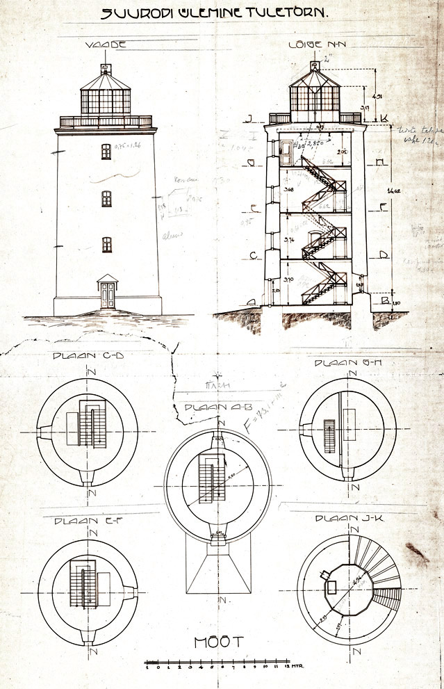 План верхнего маяка Суурупи