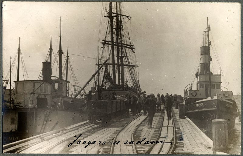 Порт Яагараху, 1930-е годы.